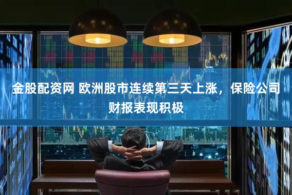 金股配资网 欧洲股市连续第三天上涨，保险公司财报表现积极