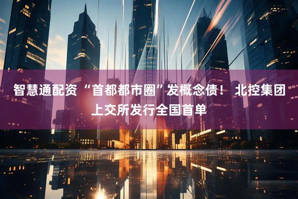 智慧通配资 “首都都市圈”发概念债! 北控集团上交所发行全国首单